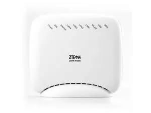 Thumbnail for the ZTE ZXV10 H108N (v2 ?) router with 300mbps WiFi, 4 100mbps ETH-ports and
                                         0 USB-ports