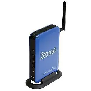 Thumbnail for the Zonet ZSR1134WE router with 54mbps WiFi, 4 100mbps ETH-ports and
                                         0 USB-ports