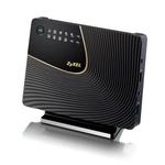 The ZyXEL EMG6765-Q10A router with Gigabit WiFi, 4 N/A ETH-ports and
                                                 0 USB-ports