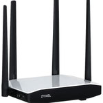 The ZyXEL Keenetic Extra II router with Gigabit WiFi, 4 100mbps ETH-ports and
                                                 0 USB-ports