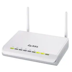 Thumbnail for the ZyXEL NBG420N router with 300mbps WiFi, 4 100mbps ETH-ports and
                                         0 USB-ports