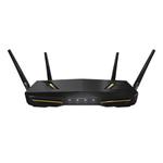 The ZyXEL NBG4604 router with 300mbps WiFi, 4 N/A ETH-ports and
                                                 0 USB-ports