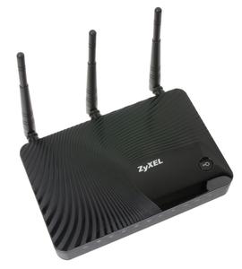 Thumbnail for the ZyXEL NBG5615 router with 300mbps WiFi, 4 N/A ETH-ports and
                                         0 USB-ports