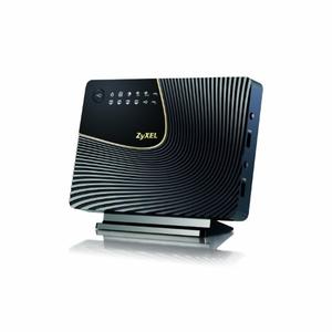 Thumbnail for the ZyXEL NBG6716 router with Gigabit WiFi, 4 N/A ETH-ports and
                                         0 USB-ports