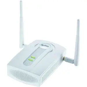 Thumbnail for the ZyXEL NWA1100 router with 54mbps WiFi, 1 100mbps ETH-ports and
                                         0 USB-ports