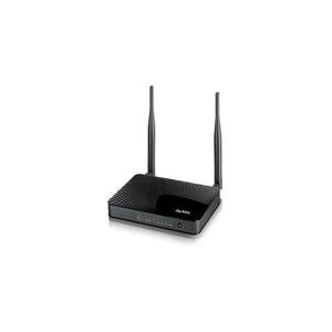 Thumbnail for the ZyXEL P-1302-T10B router with 300mbps WiFi, 4 100mbps ETH-ports and
                                         0 USB-ports