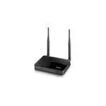 The ZyXEL P-1302-T10B router with 300mbps WiFi, 4 100mbps ETH-ports and
                                                 0 USB-ports