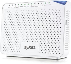 Thumbnail for the ZyXEL P-2812HNU-F3 router with 300mbps WiFi, 4 N/A ETH-ports and
                                         0 USB-ports