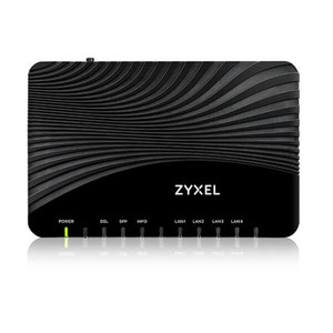 Thumbnail for the ZyXEL VMG3006-D70A router with No WiFi, 4 N/A ETH-ports and
                                         0 USB-ports