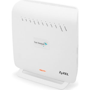 Thumbnail for the ZyXEL VMG3312-B10B router with Gigabit WiFi, 4 100mbps ETH-ports and
                                         0 USB-ports