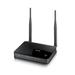 The ZyXEL WAP3205 router has 300mbps WiFi, 2 100mbps ETH-ports and 0 USB-ports. 