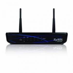 Thumbnail for the ZyXEL X-550 router with 54mbps WiFi, 4 100mbps ETH-ports and
                                         0 USB-ports