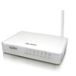 The ZyXEL X150N router with 300mbps WiFi, 4 100mbps ETH-ports and
                                                 0 USB-ports