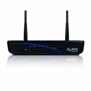 Thumbnail for the ZyXEL X650 router with Gigabit WiFi, 4 N/A ETH-ports and
                                         0 USB-ports