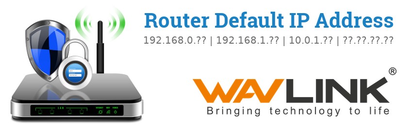 Image of a Wavlink router with 'Router Default IP Addresses' text and the Wavlink logo