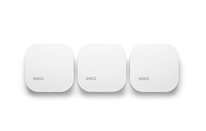 Thumbnail for the eero Home (A010001) router with Gigabit WiFi, 1 N/A ETH-ports and
                                         0 USB-ports