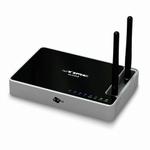 The ipTIME G204 router with 54mbps WiFi, 4 100mbps ETH-ports and
                                                 0 USB-ports