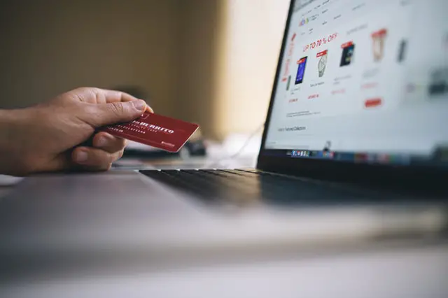 buying online with credit card