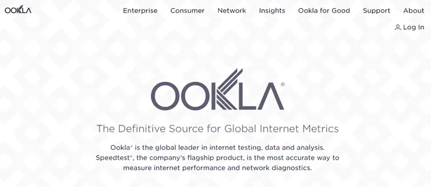 Speed Test Ookla